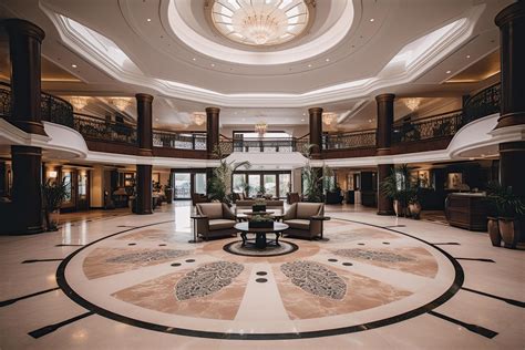 Hotel Lobby .